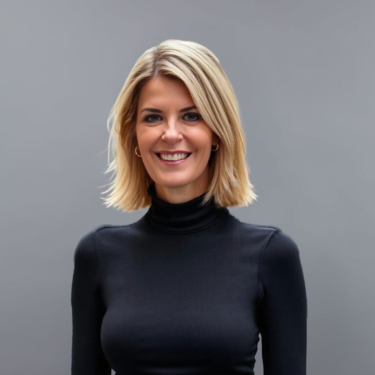 Professional headshot of Aquestive Chief Commercial Officer, Sherry Korczynski