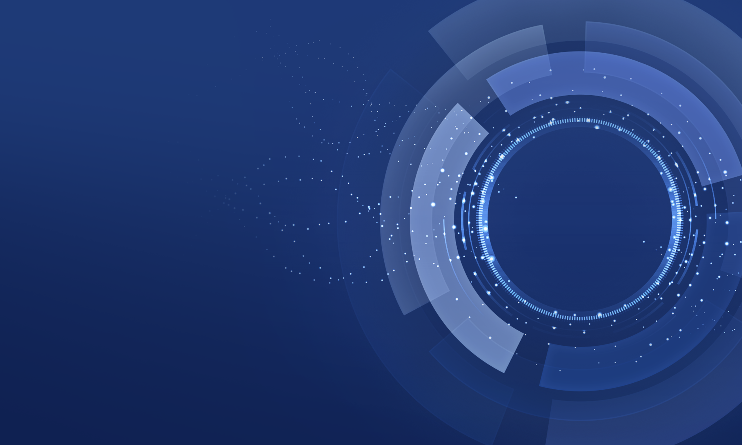 Abstract graphic showing high-tech portal.